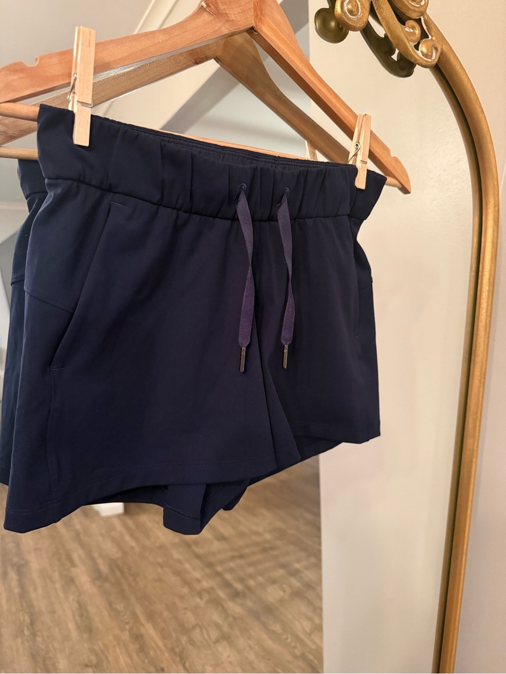 lululemon athletica Navy Blue Athletic Shorts